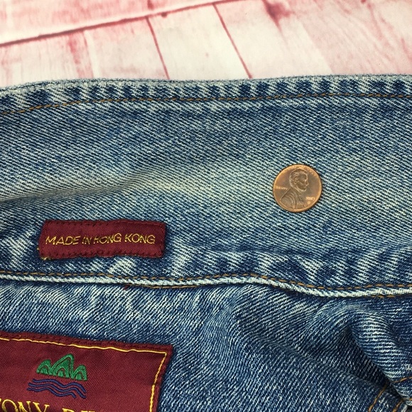 ➡️Vintage Stony River Denim Trucker Jacket Men’s Size Large - Picture 10 of 12